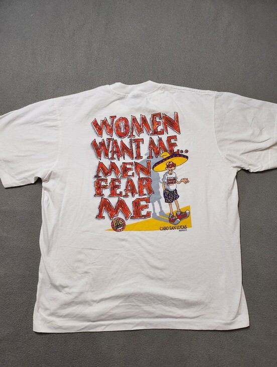 Vintage Other - Vintage Big Johnson Cabo San Lucas Tee XL Humor Funny Adult Humor